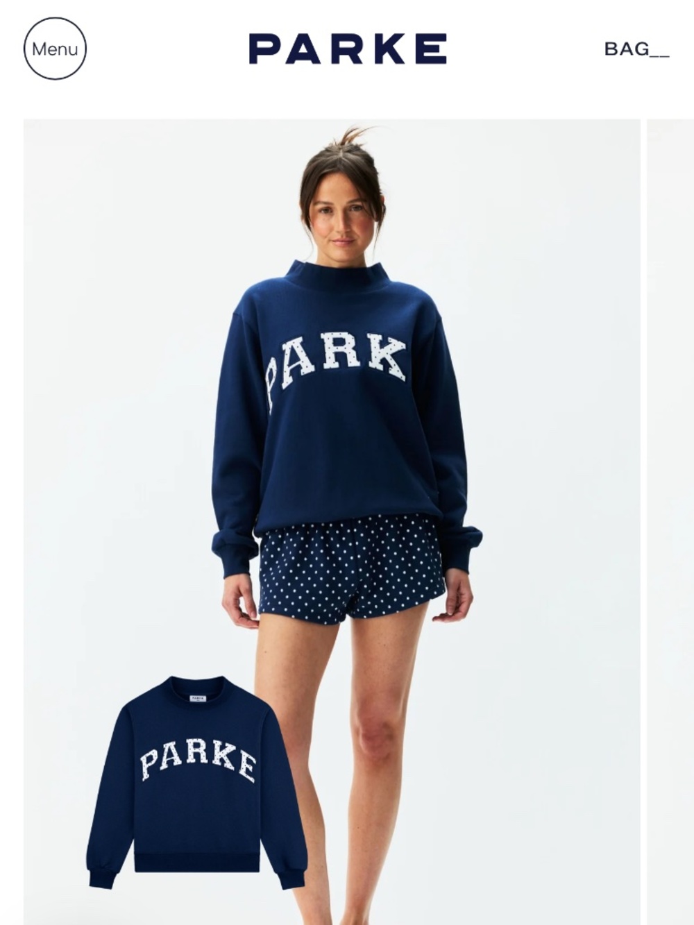 Parke Denim Polka Dot Collection